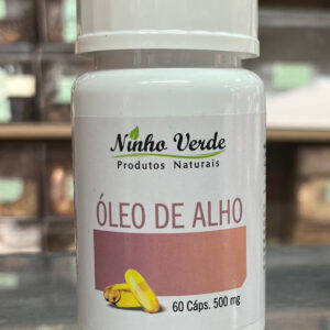 Óleo De Alho 60Cáps 500mg NinhoVerde