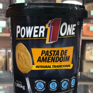 Pasta De Amendoin Integral Tradicional 1kg Power1One