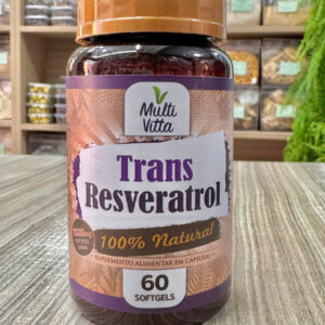 Transresveratrol 60Softgels 1000mg MultiVitta