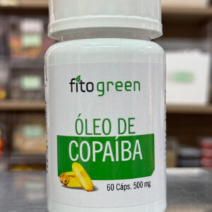 Óleo de Copaíba 60 cápsulas 500mg