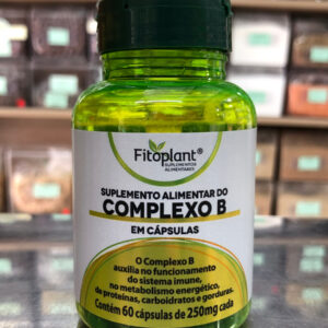 Complexo B 60cáps 250mg Fitoplant