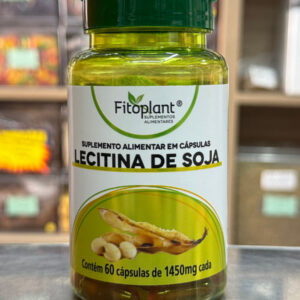 Lecitina De Soja 60 cápsulas 1450mg (cada) Fitoplant
