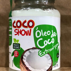 Óleo de Coco Extravirgem Vegano 500ml CocoShow