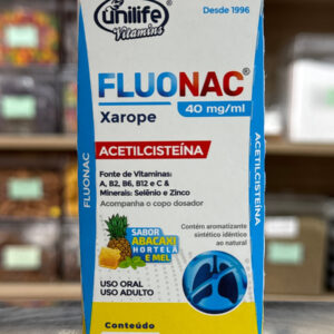 Fluonac Xarope Acetilcisteína 120ml Unilife
