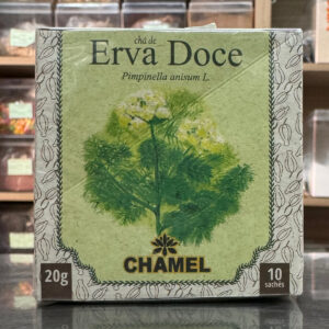 10 Sachê Chá Erva Doce (Pimpinella anisim) Chamel 13g