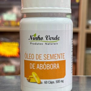 Óleo de Abóbora 60Cáps 500mg NinhoVerde