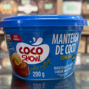 Manteiga de Coco C/ Sal Sabor Manteiga 200g CocoShow