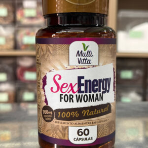 SexEnergy For Woman 60Cáps 700mg MultiVitta