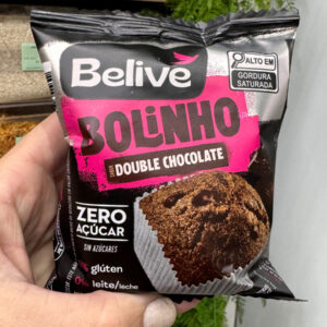 Bolinho Double Chocolate Belive Sem Glúten 40g