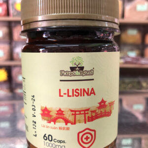 L-Lisina 60 cápsulas 1000mg Folhas&Raizes