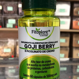 Goji Berry e Picolinato de Cromo 60cáps 500mg