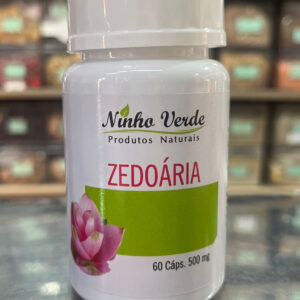 Zedoária 60Cáps 500mg NinhoVerde