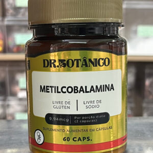 Metilcobalamina 9,94mcg (Vit. B12) 60Cáps Dr.Botânico