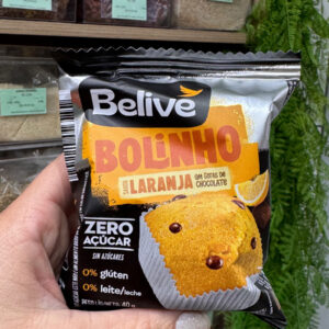 Bolinho Laranja Belive Sem Glúten 40g