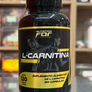 L- Carnitina 120cáps 500mg NutritionFor