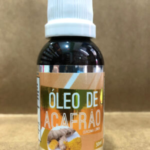 Óleo vegetal Açafrão (Cúrcuma) 30ml EPA
