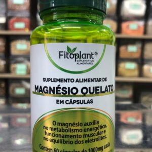 Magnésio Quelato 60cáps 1000mg