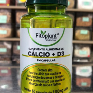 Cálcio + Vitamina D3 60cáps 1100mg