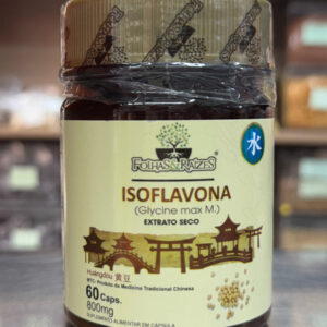Isoflavona (Glycine max) 60Cáps 800mg Folhas&Raízes