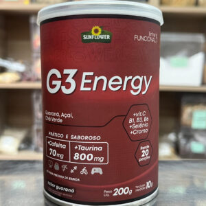 G3 Energy Sabor Guaraná 200g Sunflower