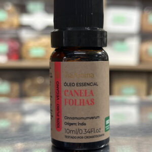 Óleo Essencial Canela Folhas 10ml Via Aroma
