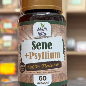 Sene + Psyllium 60Cáps 1400mg MultiVitta