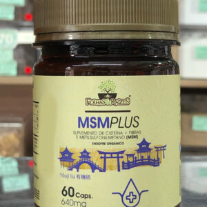 MSM Plus (Enxofre Orgânico) 60cáps 640mg