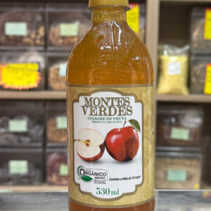 Vinagre de Maçã Orgânico 530ml (Contém a Mãe Vinagre) Montes Verdes