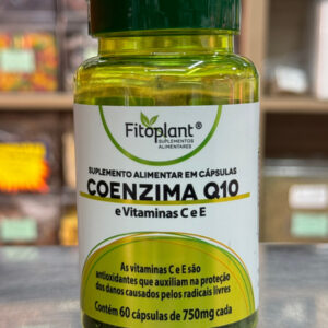 Coenzima Q10 (Coq10) + Vit. c e Vit. E 60Cáps 750mg