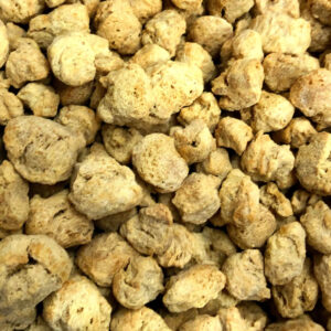 Carne De Soja / Proteína text. Soja Clara Pedaço 100g (Granel)