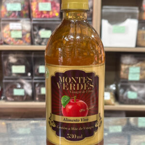 Vinagre de Maçã (Contém a Mãe do Vinagre) 0% Açúcar 530ml MontesVerdes