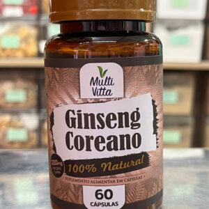 Ginseng Coreano 60Cáps 1200mg MultiVitta