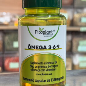 Ômega 3-6-9 (Príboli) 60 cápsulas (1340mg) Fitoplant