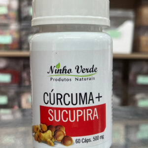 Cúrcuma + Sucupira 60Cáps 500mg NinhoVerde