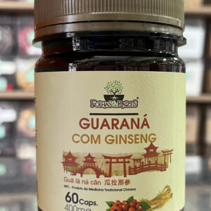Guaraná + Ginseng 60Cáps 400mg Folhas&Raizes