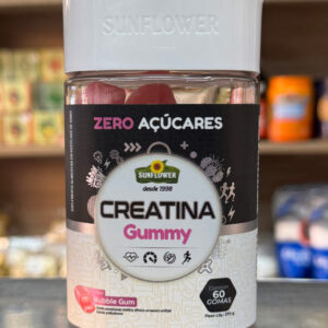 Creatina Gummy 60Gomas Zero Açúcares Sunflower