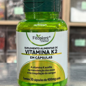 Vitamina K2 30Cáps 400mg Fitoplant