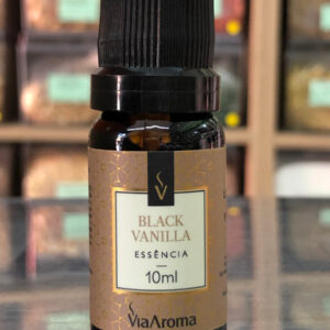 Essência Black Vanilla 10ml ViaAroma
