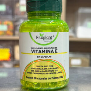 Vitamina E 60Cáps 250mg Fitoplant