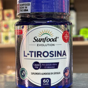 L-Tirosina 60Cáps 1500mg Sunfood Evolution