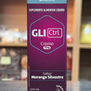 GLI (Ctrl) Cromo 70mg Spray Sabor Morango 30ml Supralab