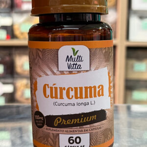 Cúrcuma (Açafrão) 60Cáps 700mg MultiVitta