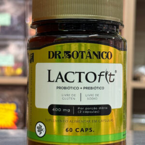 Lacto Fit Probiótico + Prebiótico 60Cáps 400mg Dr.Botânico