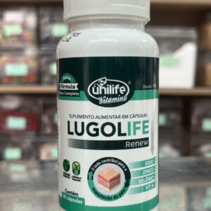 Lugolife (Iodo, Zinco, Selênio, Vit. A) 30Cáps 500mg Unilife