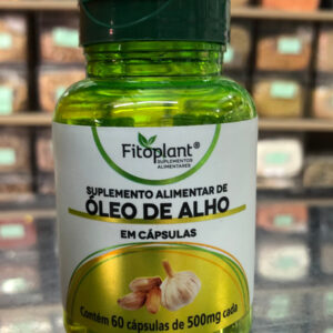 Óleo de Alho 500mg 60cáps