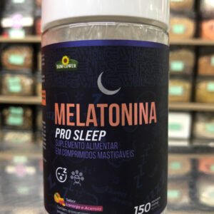 Melatonina Mastigável Sabor Laranja e Acerola 150Comprimidos 500mg