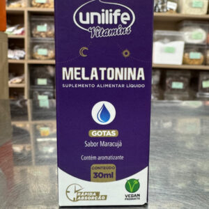 Melatonina 30ml Sabor Maracujá Unilife
