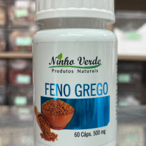 Feno Grego 60Cáps 500mg NinhoVerde