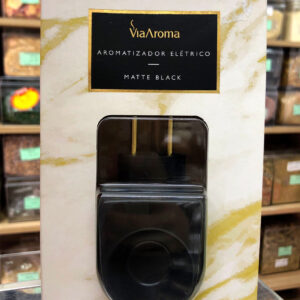 Aromatizador Elétrico Bivolt Matte Black Via Aroma