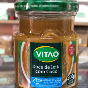 Doce de leite com Coco Zero Açúcar (200g) Vitao